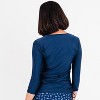 Calypsa Women's 3/4 Sleeve Rash Guard UPF 50+ Margaux Swim Top - 2 of 2
