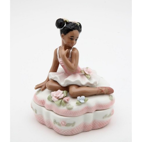 Kevins Gift Shoppe Ballerina in Pink Jewelry Box - image 1 of 3