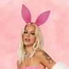 HMS Bunny Ears Adult Costume Headband | Pink - 2 of 3