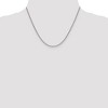 Black Bow Jewelry 1.75mm Sterling Silver, Solid Curb Chain Necklace - 2 of 4