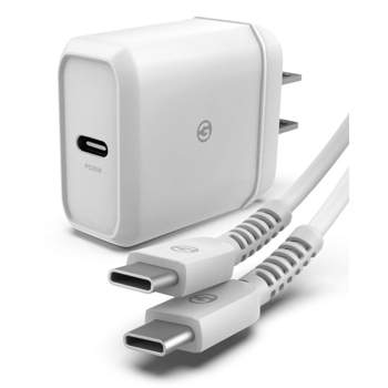 Galvanox Fast Charger for iPhone 12 13 Models (USB C to Lightning) 5FT  Apple MFi Certified Cable with Rapid Charge PD 18W Adapter Plug, White  (Fast