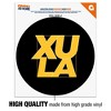 Xavier University of Louisiana Primary Logo Automotive Car Window Locker Circle Bumper Sticker - 3 of 4