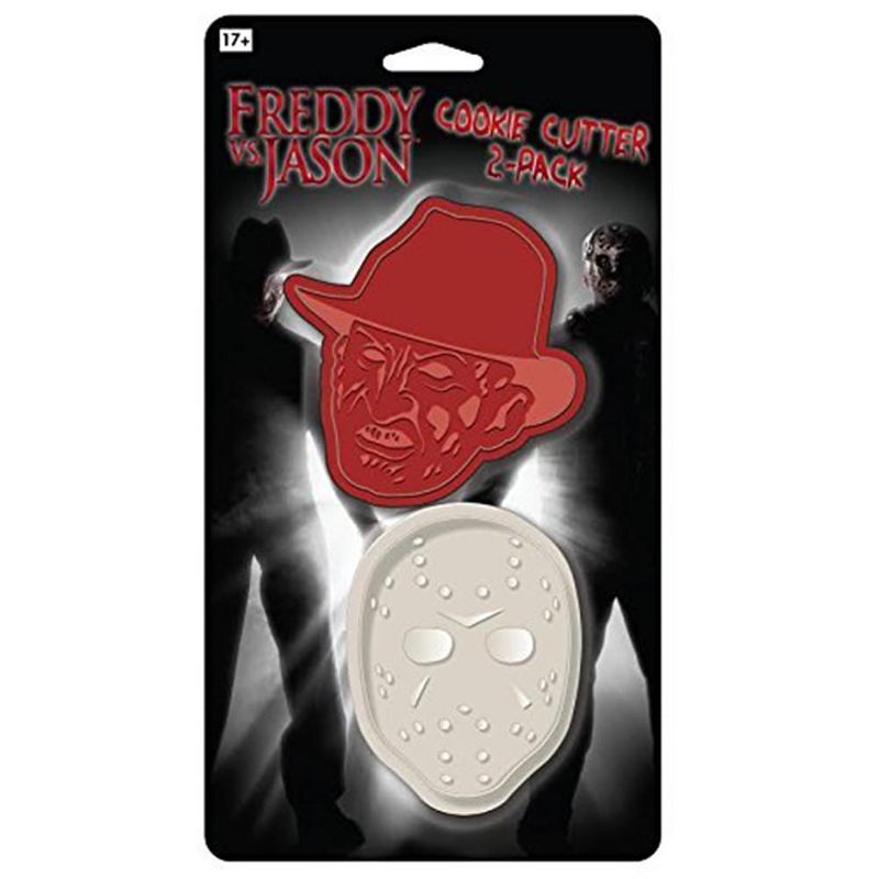 ICUP Inc. Freddy Vs. Jason Cookie Cutter 2-Pack, 1 of 2