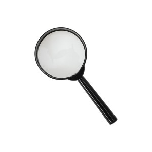 Unique Bargains Magnifying Handheld Magnifier 3X Magnification Acrylic 5cm 1 Pc - 1 of 4