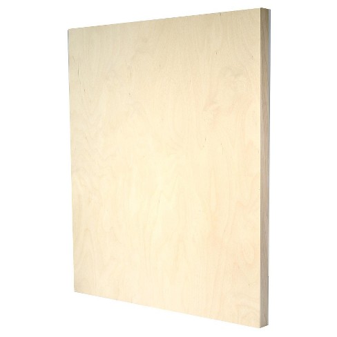 American Easel Primed Wood Painting Panel, Clear Gesso, 24x30 : Target