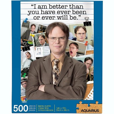 NMR Distribution The Office Dwight Schrute Quote 500 Piece Jigsaw Puzzle