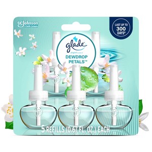 Glade Piso Liquid Air Freshener - Dewdrop Petals - 3.35 fl oz/5ct - 1 of 4