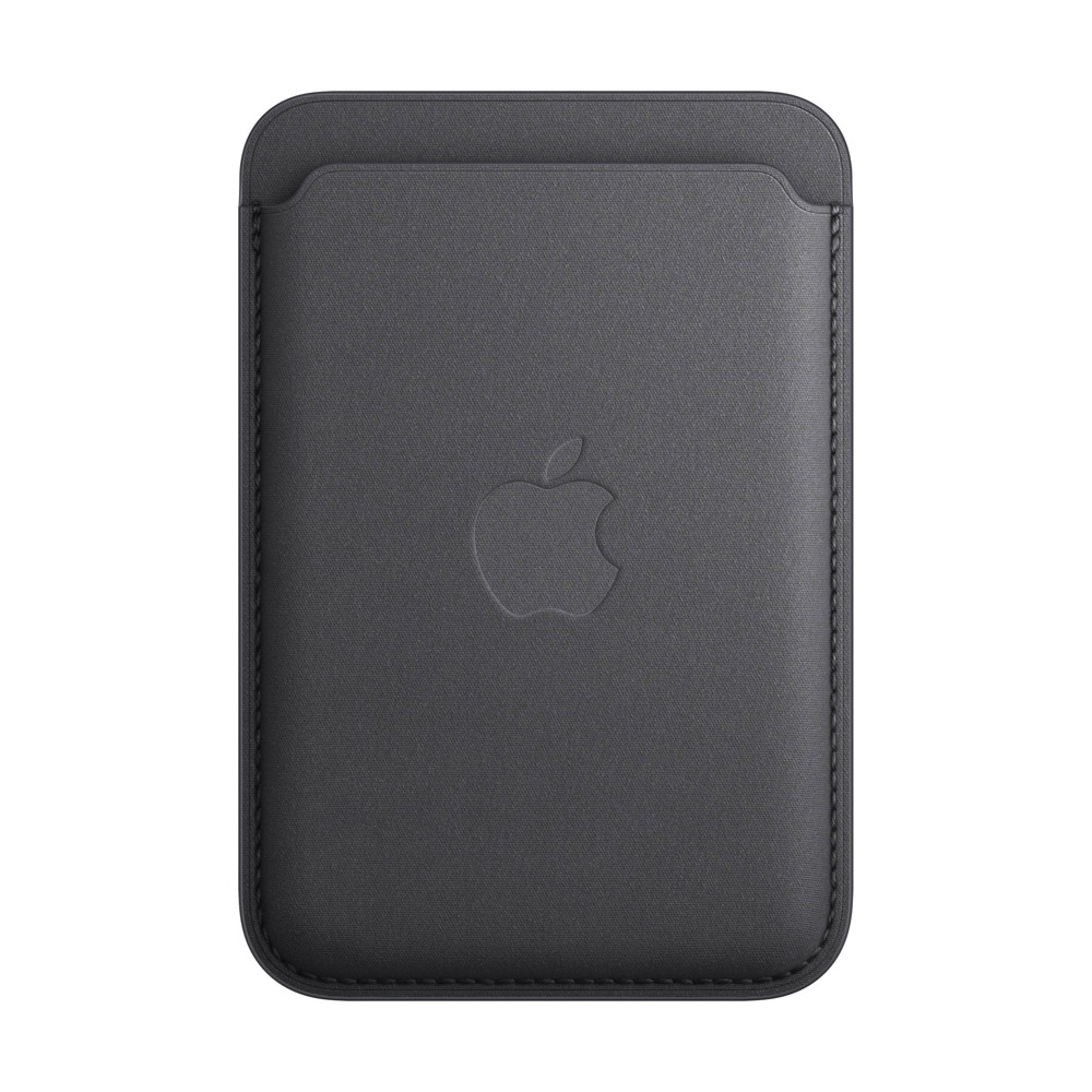 Photos - Case Apple iPhone FineWoven Wallet with MagSafe - Black 