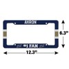 University of Akron #1 Fan License Plate Tag Frame - 4 of 4