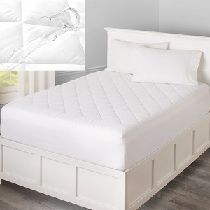 The Lakeside Collection Essential Quilted Microfiber Mattress Pads - Full - 1 of 4