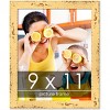 PosterPalooza | Photo Size Shabby Chic Yellow Frame - UV Acrylic, Foam Board Backing, Hanging Hardware - 2 of 4