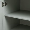 CAVINAS Tall&Wide Bathroom Storage Cabinet with Adjustable Shelves,3 Doors&3 Drawers,Freestanding Cabinet with Anti-Tipping Device for Bathroom - 4 of 4
