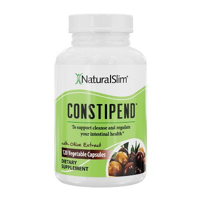 NaturalSlim Constipend Colon Cleanse and Constipation Relief, 120 Capsules