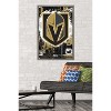 Trends International NHL Vegas Golden Knights - Maximalist Logo 23 Framed Wall Poster Prints - 2 of 4