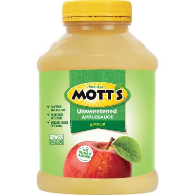 Mott's Unsweetened Applesauce - 46oz Jar