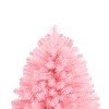 Home Imports Emporium Martina Pink Christmas Tree Prelit, Realistic Artificial Christmas Tree with Lights, Pink - 3 of 4