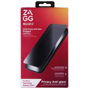ZAGG Invisible Shield Fusion Privacy Anti-Glare Screen Protector for Galaxy S24+ - 1 of 2