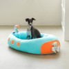ZEZE Submarine Cool Sensation Bolster Dog Bed-Blue - 3 of 4