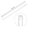 Unique Bargains Lamp Lantern Water Cooling System Acrylic Round Tubes 4 Pcs 10" - 2 of 4