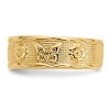 Black Bow Jewelry Flower And Butterfly Toe Ring in 14K Yellow Gold - 4 of 4