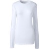 Lands' End School Uniform Women's Long Sleeve Essential T-shirt - 4 of 4