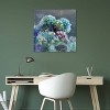 iCanvas Abstract Hydrangea Dark by Danhui Nai Canvas Print Wall Art - 3 of 3