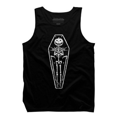 Men's Design By Humans Dead halloween By Barmalizer Tank Top