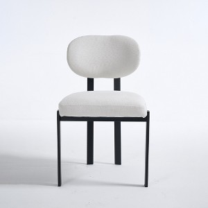 Ridstar 2 Piece Modern Dining Chairs, Armless Chair For Dining Room-Beige - 1 of 4