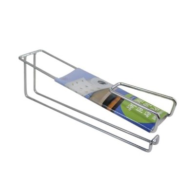 Better Houseware Undershelf Paper Towel Holder, Chrome in Silver