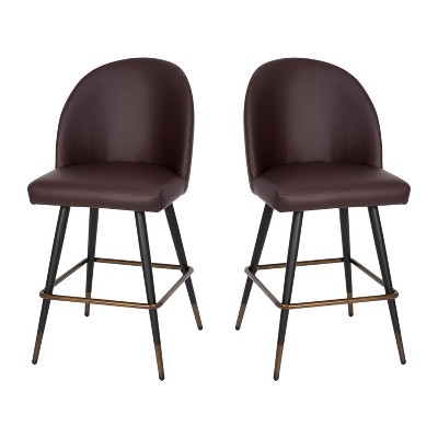 Taylor & Logan 2pk Alita Counter Height Barstools