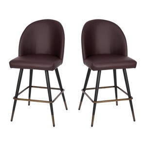 Taylor & Logan 2pk Alita Counter Height Barstools - 1 of 4