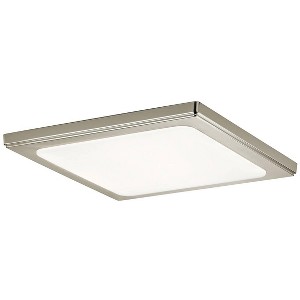 Kichler Zeo 13" Wide Square Brushed Nickel 3000K LED Ceiling Light - 1 of 1