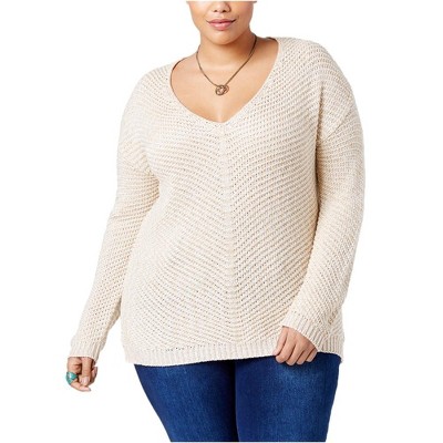 American Rag Womens Contrast-Back Knit Sweater
