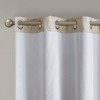 PAGED Printed Faux Silk Total Blackout Curtain Panel,2 PCS Window Curtain Panel with Grommet Top,Curtains for Bedroom,Living Room - 4 of 4