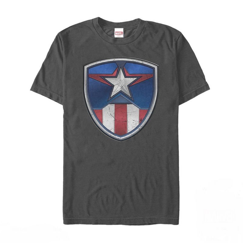 Men's Marvel Captain America Armor Suit T-Shirt, 1 of 5