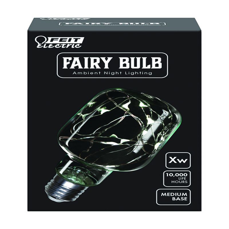 Feit Electric Fairy Mini Cylinder E26 (Medium) LED Bulb Soft White 0 Watt Equivalence 1 pk, 1 of 2