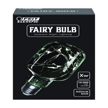 Feit Electric Fairy Mini Cylinder E26 (Medium) LED Bulb Soft White 0 Watt Equivalence 1 pk