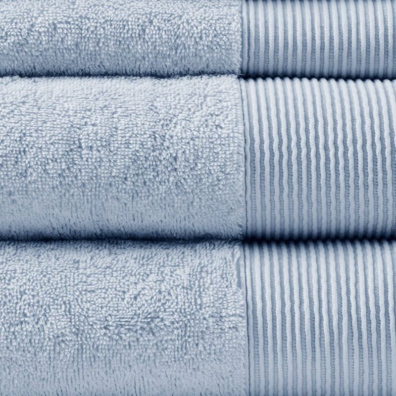 6pc Antimicrobial Nuage Cotton Tencel Blend Towel Set - Beautyrest, 3 of 10