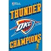 Trends International NBA Oklahoma City Thunder - 2025 NBA Finals Team Logo Unframed Wall Poster Prints - 4 of 4