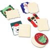 Bright Creations 50 Pieces 3.9" Unfinished Christmas Ornaments Wood Cutouts for Party Decorations, DIY Craft Projects and Gift Tags - image 4 of 4