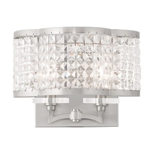 Livex Lighting Grammercy 2 - Light Wall Light in  Brushed Nickel - 1 of 1