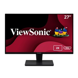 ViewSonic VA2715-2K-MHD 27 Inch 1440p LED Monitor with Adaptive Sync, Ultra-Thin Bezels, HDMI and DisplayPort Inputs for Home and Office - 1 of 4