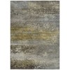 HomeRoots 5' X 8' Taupe Brown And Gold Abstract Washable Indoor Outdoor Area Rug - 4 of 4
