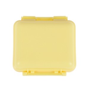 Unique Bargains 6 Grids Independent Double Layer Pill Case 1 Pc - 1 of 4