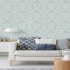 Transform Damask Duck Egg Peel and Stick Wallpaper - 2 of 4