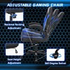 Vynxaria Gaming Chair - PU Leather Computer Chair Ergonomic Office Chair w/ Lumbar Support, Height Adjustable Rolling Desk Chairs w/ Flip-up Armrests - 3 of 4