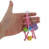 Unique Bargains Beaded Knotted Lanyard with Hat Handbag Charm 1 Pc - 4 of 4
