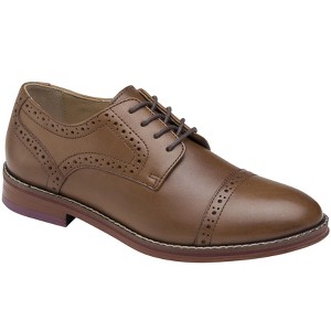 Johnston & Murphy Big Kid Conard Cap Toe Boys Lace-Up Dress Shoe - 1 of 3