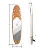 VisioGear 11' Stand Up Paddle Board with Accessories and Backpack, Brown, 132"*33"*6" - 3 of 4