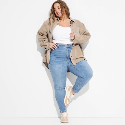 Women's Super-High Rise Skinny Jeans - Wild Fable™